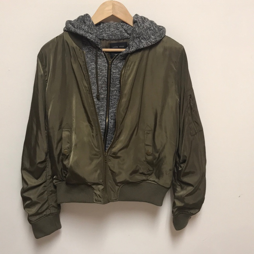 Olive ,Love Tree Jacket